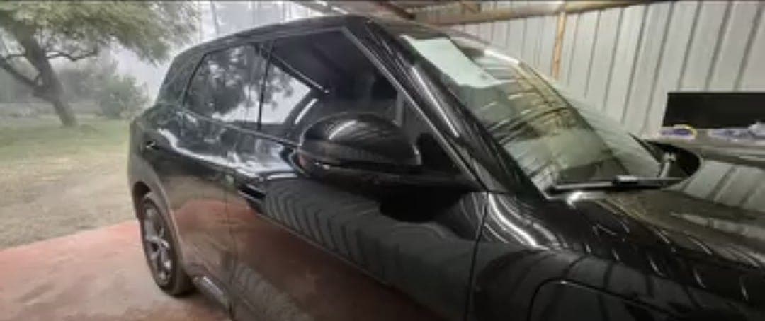 Trabajo de polarizado vehicular